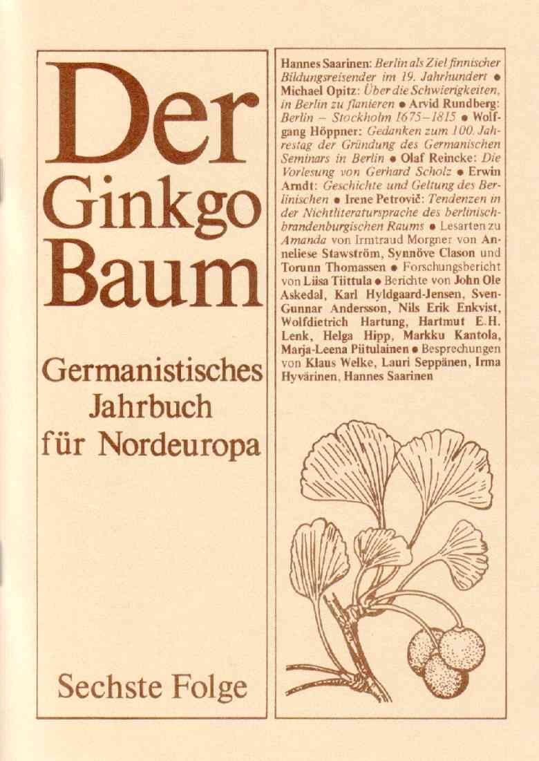 Vorderansicht Ginkgo-Baum 6