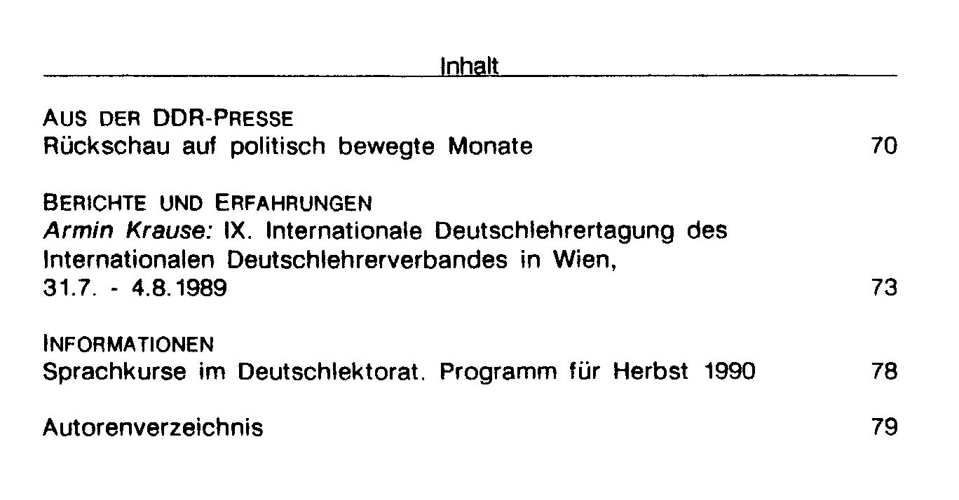 Inhaltsverzeichnis der Ginkgo-Wurzel Nr. 3, T. 2